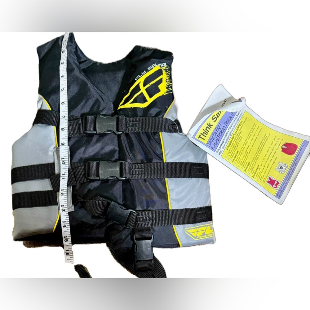 🌺Fly Racing Fly Vest, Life Jacket, Preserver, Personal Flotation Device 🌸🌺 - Picture 5 of 11